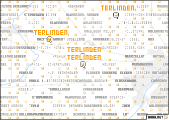 map of Terlinden