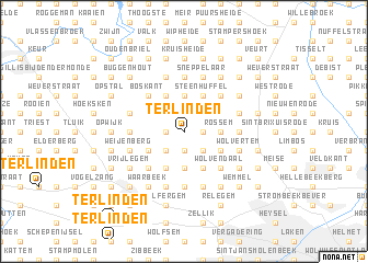 map of Terlinden