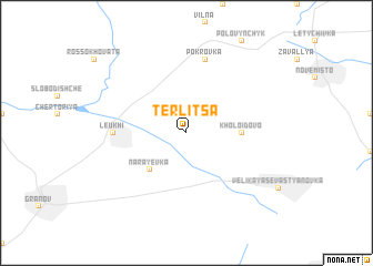 map of Terlitsa