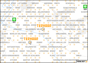 map of Termaar