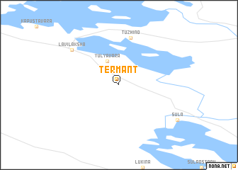 map of Termant