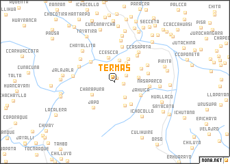 map of Termas