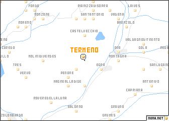 map of Termeno