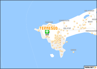 map of Terme Sud