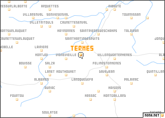 map of Termes