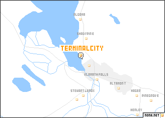 map of Terminal City