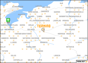map of Término