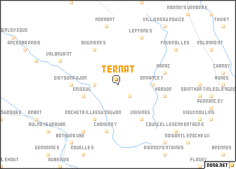 map of Ternat