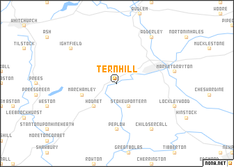 map of Ternhill