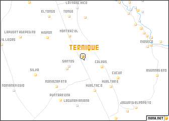 map of Ternique