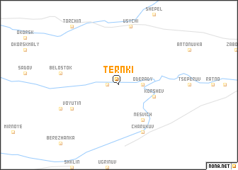 map of Ternki
