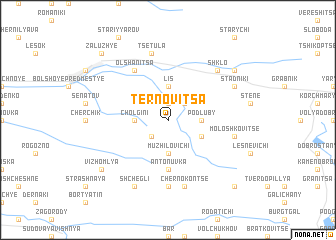 map of Ternovitsa