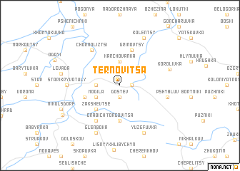 map of Ternovitsa