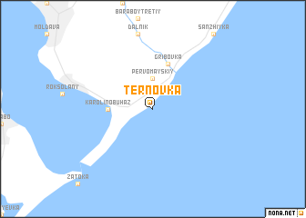 map of Ternovka