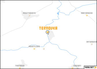 map of Ternovka