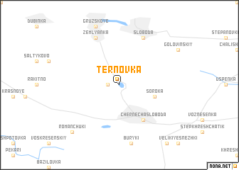 map of Ternovka