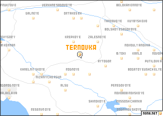 map of Ternovka