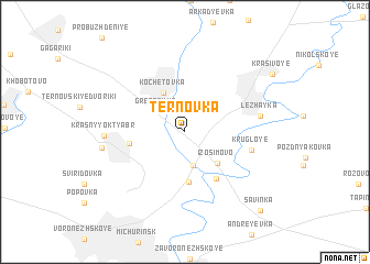 map of Ternovka