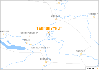 map of Ternovyy Kut