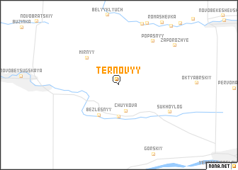map of Ternovyy