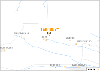 map of (( Ternovyy ))