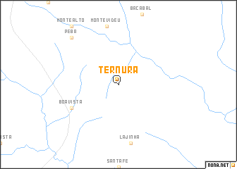 map of Ternura