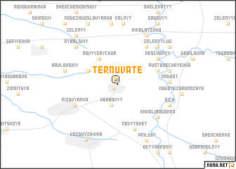 map of Ternuvate