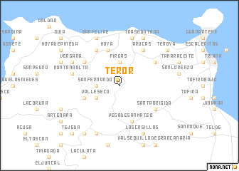 map of Teror