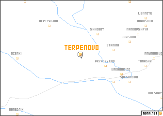 map of Terpenovo