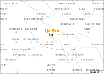 map of Terpes