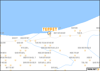 map of Terpet