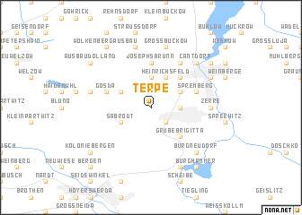 map of Terpe