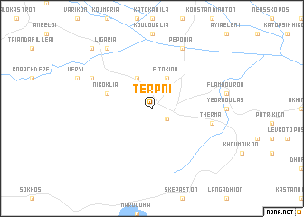 map of Terpní