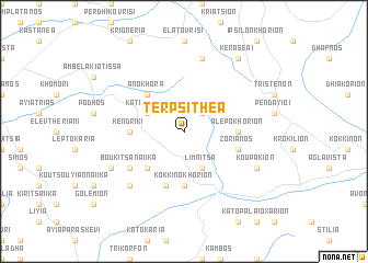 map of Terpsithéa