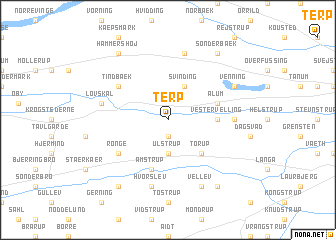 map of Terp