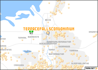 map of Terrace Falls Condominium