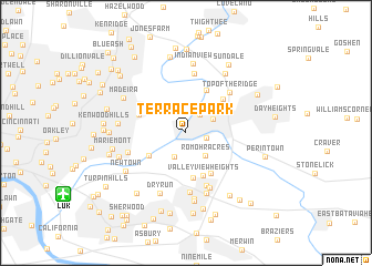 map of Terrace Park