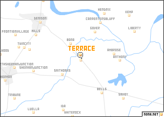 map of Terrace