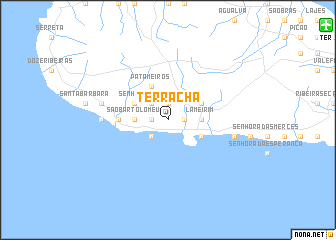 map of Terra Chã