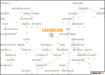 map of Terracino