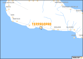 map of Terra do Pão
