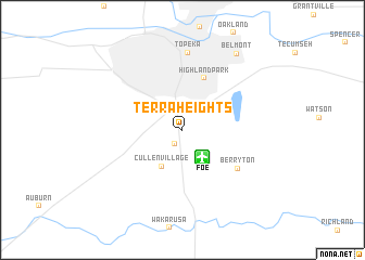 map of Terra Heights