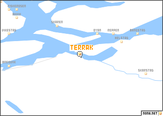 map of Terråk