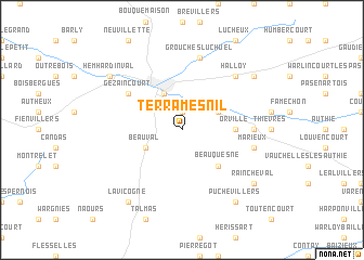 map of Terramesnil