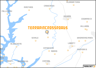 map of Terrapin Crossroads