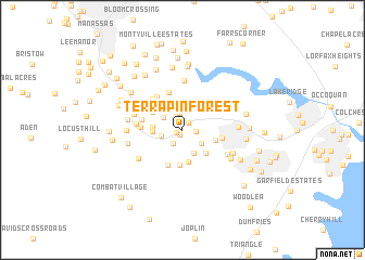 map of Terrapin Forest