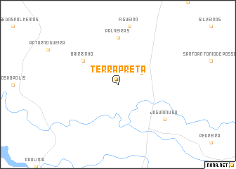 map of Terra Preta