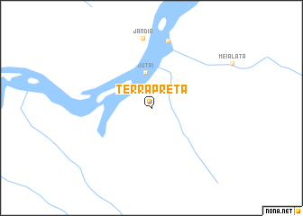 map of Terra Preta