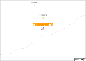 map of Terra Preta