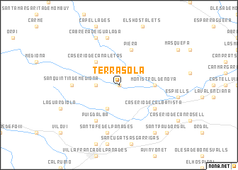 map of Terrasola